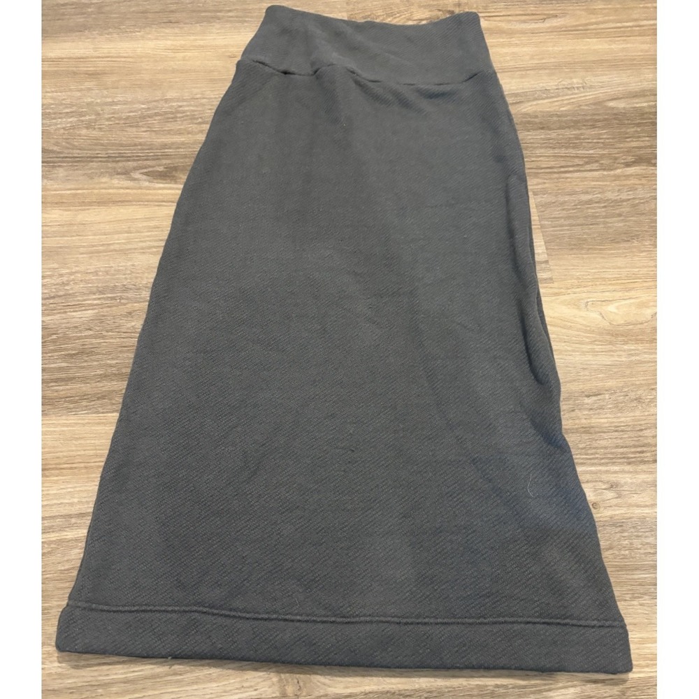 Free People Free•est Millie Sweatshirt Sweater Maxi Skirt Gray Size Small Cozy